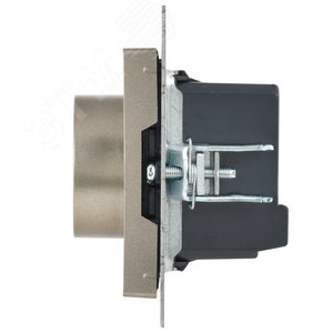 BRITE Термостат электронный с индикацией ТС10-1-БрШ шампань IEK - фото 4