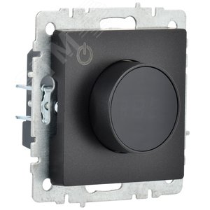 BRITE Термостат электронный с индикацией ТС10-1-БрЧ черный IEK - фото 3