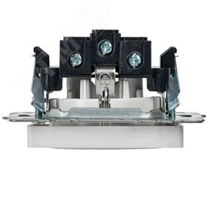 BRITE Розетка с заземлением с защитными шторками 16А РС14-1-0-БрБ белый - фото 7