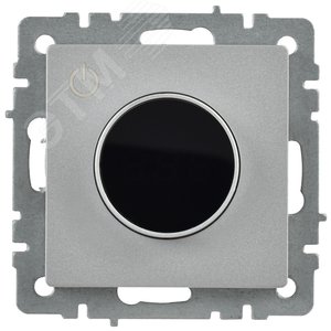 BRITE Термостат электронный с индикацией ТС10-1-БрА алюминий IEK - фото 2