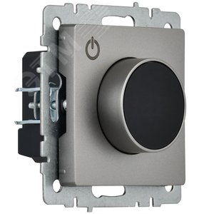 BRITE Термостат электронный с индикацией ТС10-1-БрС сталь IEK - фото 3