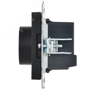 BRITE Термостат электронный с индикацией ТС10-1-БрЧ черный IEK - фото 4