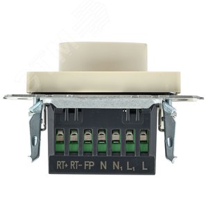 BRITE Термостат электронный с индикацией ТС10-1-БрКр бежевый IEK - фото 5