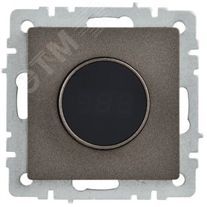 BRITE Термостат электронный с индикацией ТС10-1-БрТБ темная бронза IEK - фото 2