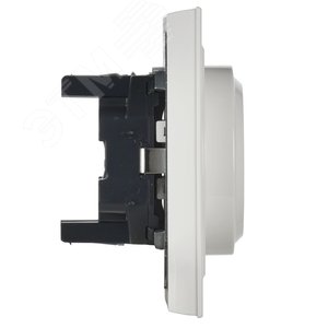 BRITE Розетка двойная с заземлением без защитных шторок 16А в сборе РС12-3-БрБ белый - фото 5