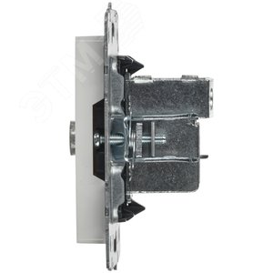 BRITE Розетка TV проходная РТВ10-0-БрБ белый - фото 7