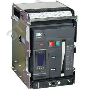 Изображение товара Выключатель автоматический воздушный выдвижного исполнения 3P типоразмер A 66кА 1250А расцепитель TY с комплектом аксессуаров 220В (шт)