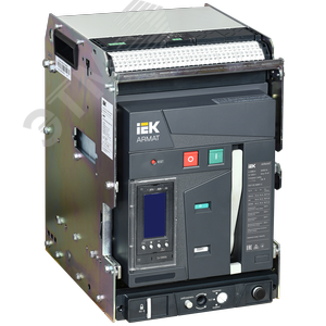 Изображение товара Выключатель автоматический воздушный выдвижного исполнения 3P типоразмер B 85кА 2000А расцепитель TY с комплектом аксессуаров 220В (шт)