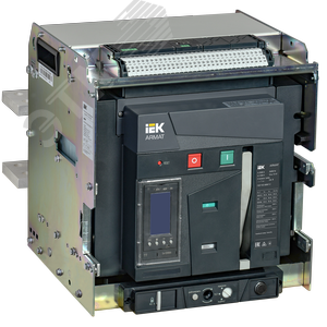 Изображение товара Выключатель автоматический воздушный выдвижного исполнения 3P типоразмер D 85кА 2500А расцепитель TT с комплектом аксессуаров 220В (шт)