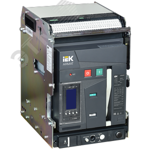 Изображение товара Выключатель автоматический воздушный выдвижного исполнения 3P типоразмер D 85кА 2500А расцепитель TY с комплектом аксессуаров 220В (шт)