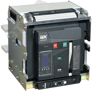 Изображение товара Выключатель автоматический воздушный выдвижного исполнения 3P F 85кА 4000А расцепитель TT с комплектом аксессуаров 220В (шт)