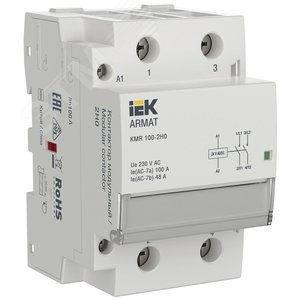 Изображение товара Контактор модульный KMR 100А 24В AC/DC 2НО (шт)