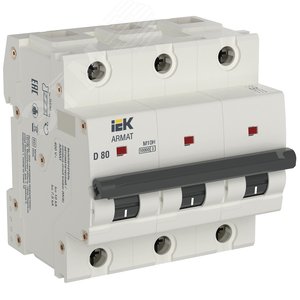 Изображение товара Выключатель автоматический M10H 3P D 80A (шт)