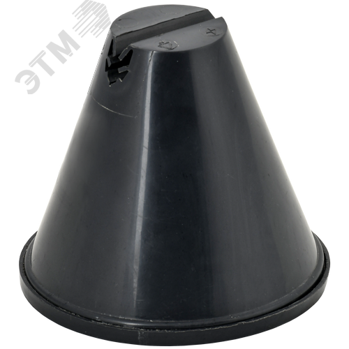 Изображение товара Держатель проводника круглого 8-10 мм для плоской кровли h 100 мм пластик с бет (шт)