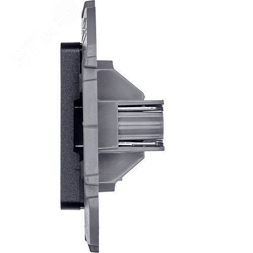 Розетка телефонная RJ11 антрацит INSPIRIA - фото 5