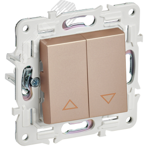 Изображение товара SKANDY Выключатель жалюзи 10А SK-V12Sa песочный IEK (шт)