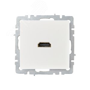 BRITE Розетка HDMI РHDMI-0-БрБ белый - фото 2