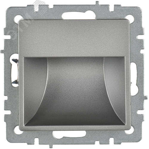 BRITE Подсветка LED встраиваемая ПЛ20-БрС сталь - фото 5