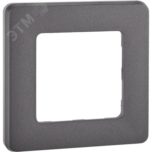 Рамка 1-местная дымчатый INSPIRIA - фото 1