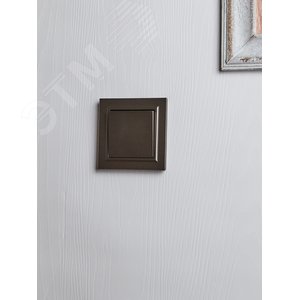 BRITE Выключатель одноклавишный 10А в сборе ВСР10-1-0-БрТБ темная бронза IEK - фото 6