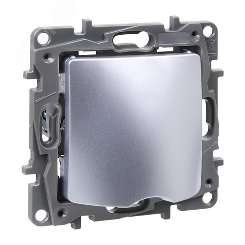 Вывод кабеля с зажимом для кабеля алюминий ETIKA - фото 1