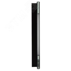 BRITE Рамка 4 поста РУ-4-2-Бр стекло черный матовый IEK - фото 4