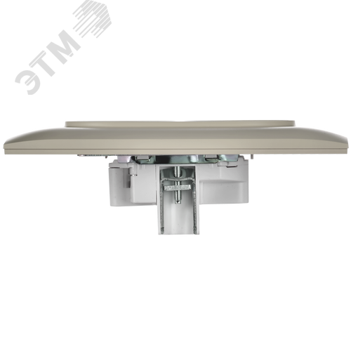 SKANDY Розетка 2-местная без заземления без защитных шторок 10А в сборе SK-R10B бежевый IEK - фото 5