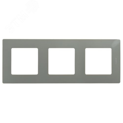Рамка 3-местная светлая галька ETIKA - фото 2