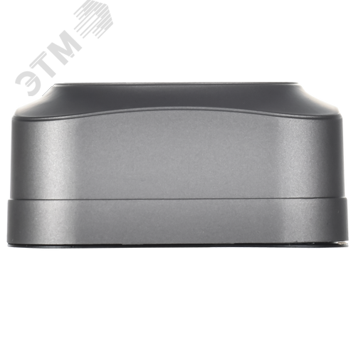 GLORY Розетка 3-местная для открытой установки без заземления без защитных шторок 10А РС23-2-ХСм сталь матовый IEK - фото 4