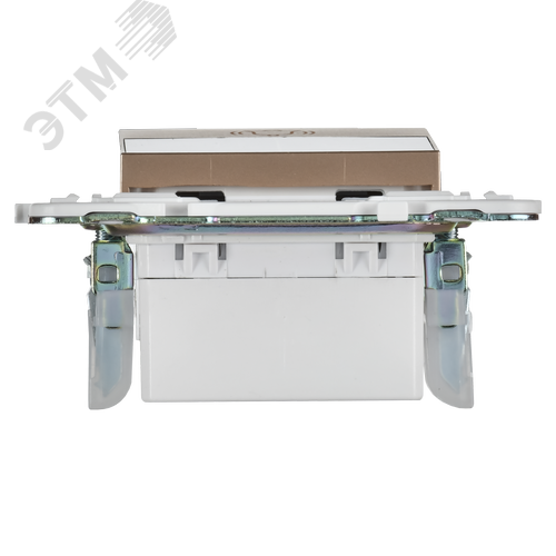 SKANDY Кнопка звонка с индикацией для отелей 10А SK-V17Sa песочный IEK - фото 6