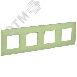 SKANDY Рамка 4-местная SK-F04M мятный IEK - фото 1