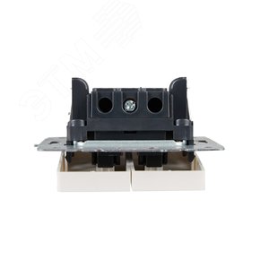 BRITE Выключатель жалюзи 10А ВС10-1-5-БрЖ жемчуг - фото 4