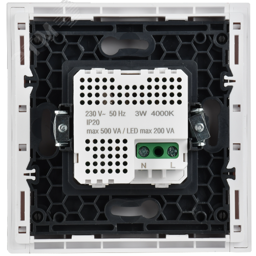 FORTE&PIANO Подсв. LED встр. с датч. движ. FP256 бел. IEK - фото 4