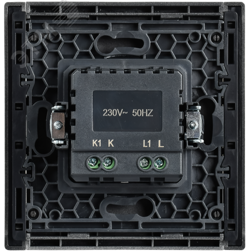 FORTE&PIANO Светорегулятор поворотно-нажимной 600Вт FP554 сталь IEK - фото 6