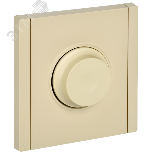 Изображение товара FORTE&PIANO Светорегулятор поворотно-нажимной 600Вт FP454 ваниль IEK (шт)