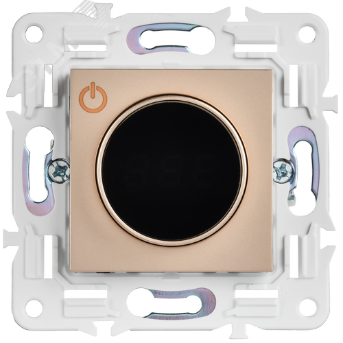 SKANDY Термостат электронный с индикацией SK-T01Sa песочный IEK - фото 5