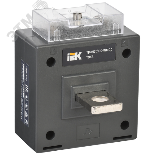 Изображение товара Трансформатор тока ТТИ-А 400/5А 10ВА класс 0,5 МПИ08 IEK (шт)