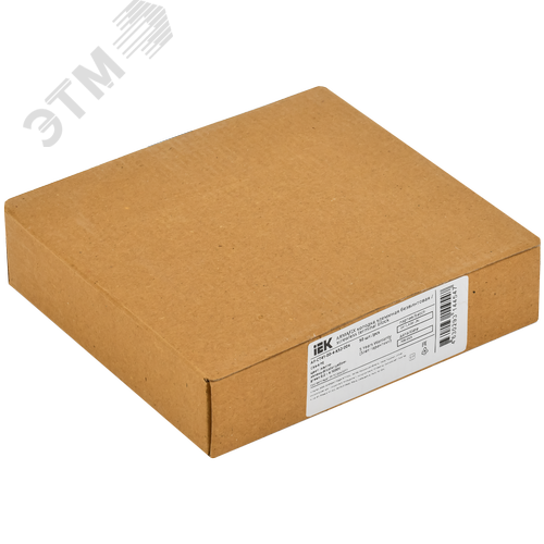 ARMAFIX Клемма пружинная CX4-4 PE 4мм2 четырехконтактная заземляющая IEK - фото 3