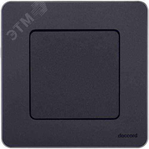 Выключатель 1-клавишный проходной 10АХ IP44 безвинтовое крепление антрацит INSPIRIA - фото 5