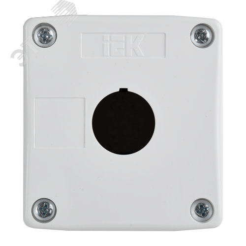 Корпус КП101-Р для кнопок 1 место белый IEK артикул BKP10-1-K01-R IEK ...