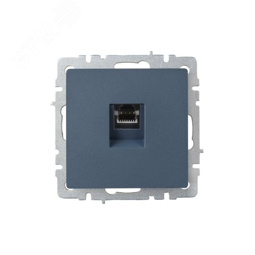 BRITE Розетка компьютерная RJ45 кат.6 РК11-БрМ маренго IEK - фото 2