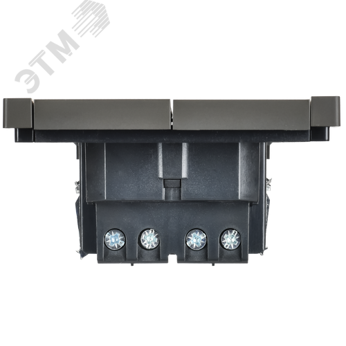 FORTE&PIANO Выключатель 2-клавишный перекрестный 10А FP309 серый IEK - фото 6