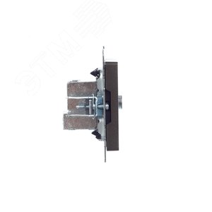 BRITE Розетка TV проходная РТВ10-0-БрТБ темная бронза - фото 3