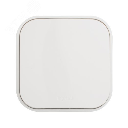 Выключатель 1-клавишный для открытой установки самовозвартный 6А безвинтовое крепление белый QUTEO - фото 5