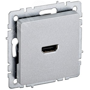 Изображение товара BRITE Розетка HDMI РHDMI-0-БрА алюминий (шт)