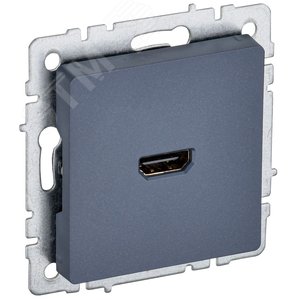 Изображение товара BRITE Розетка HDMI РHDMI-0-БрМ маренго (шт)