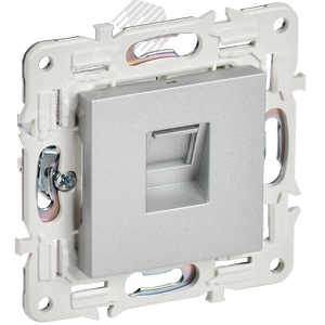 SKANDY Розетка компьютерная RJ45 кат.6 SK-K02S серебряный IEK - фото 1