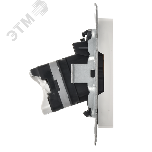 BRITE Розетка компьютерная RJ45 кат.5E РК10-БрБ белый - фото 5