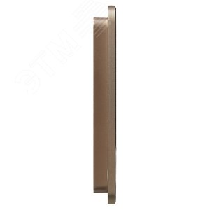 BRITE Рамка 4 поста РУ-4-1-Бр металл шампань RE AL IEK - фото 4