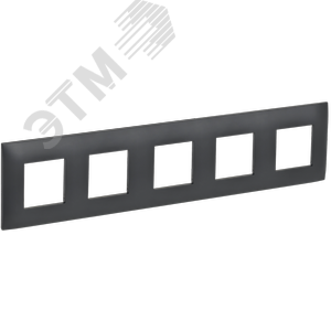 Изображение товара SKANDY Рамка 5-местная SK-F05T титан IEK (шт)